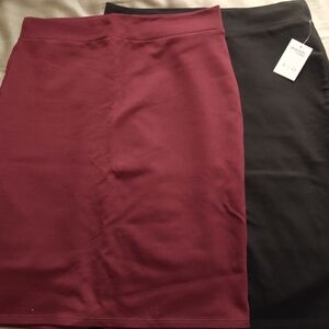 Bundle: 2 Charlotte Russe pencil skirts